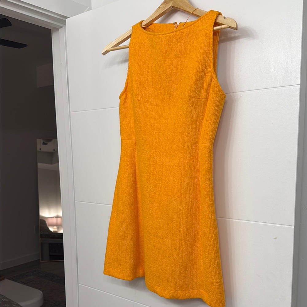 Zara Orange Mini Dress